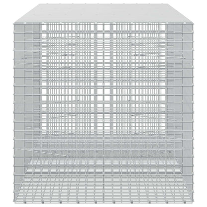 vidaXL Gabion with 5 mm Wire and 5x5 cm Mesh 300x100x100 cm 4