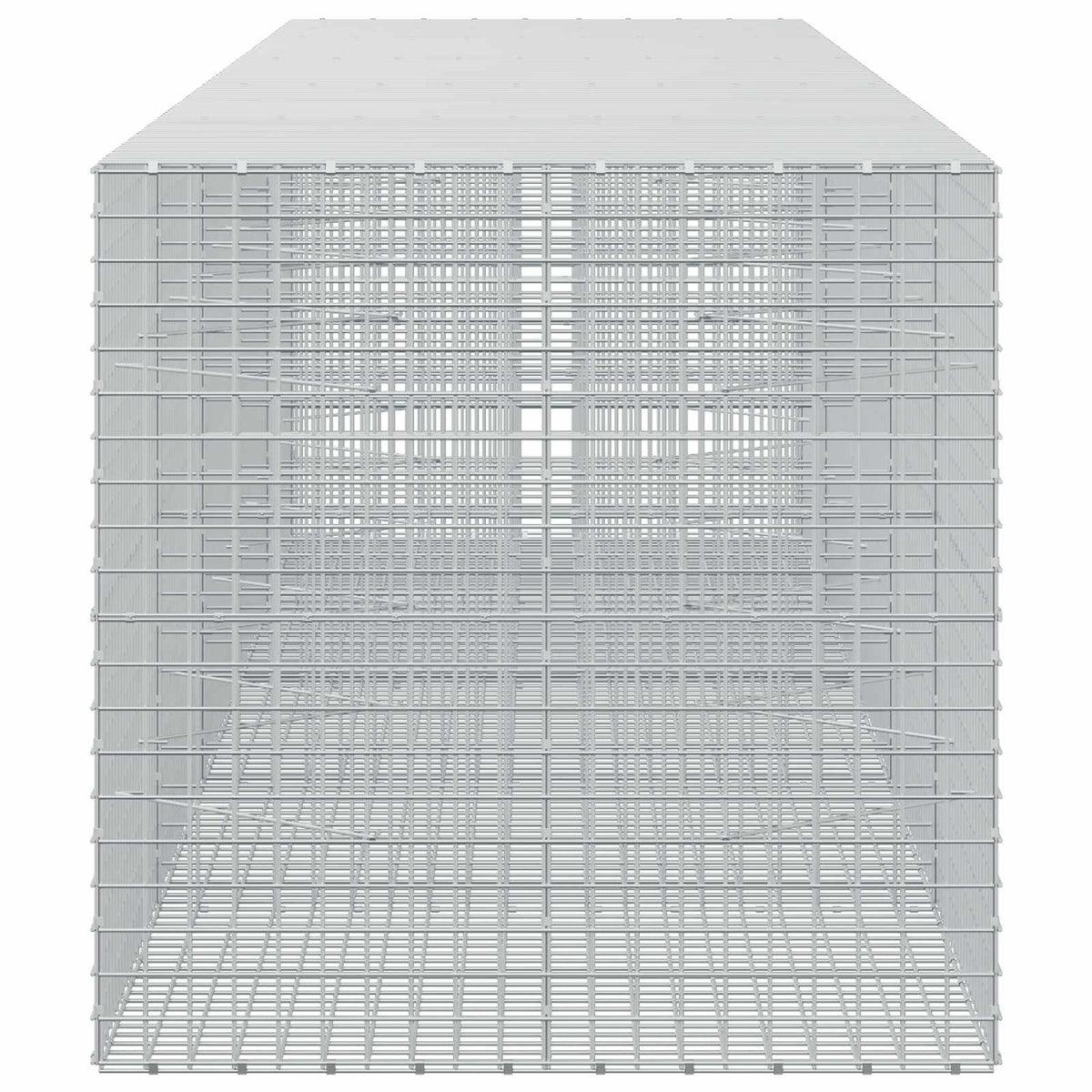 vidaXL Gabion with 5 mm Wire and 5x5 cm Mesh 500x100x100 cm 4