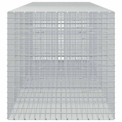 vidaXL Gabion with 5 mm Wire and 5x5 cm Mesh 550x100x100 cm 4
