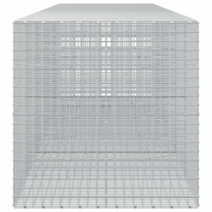 vidaXL Gabion with 5 mm Wire and 5x5 cm Mesh 600x100x100 cm 4