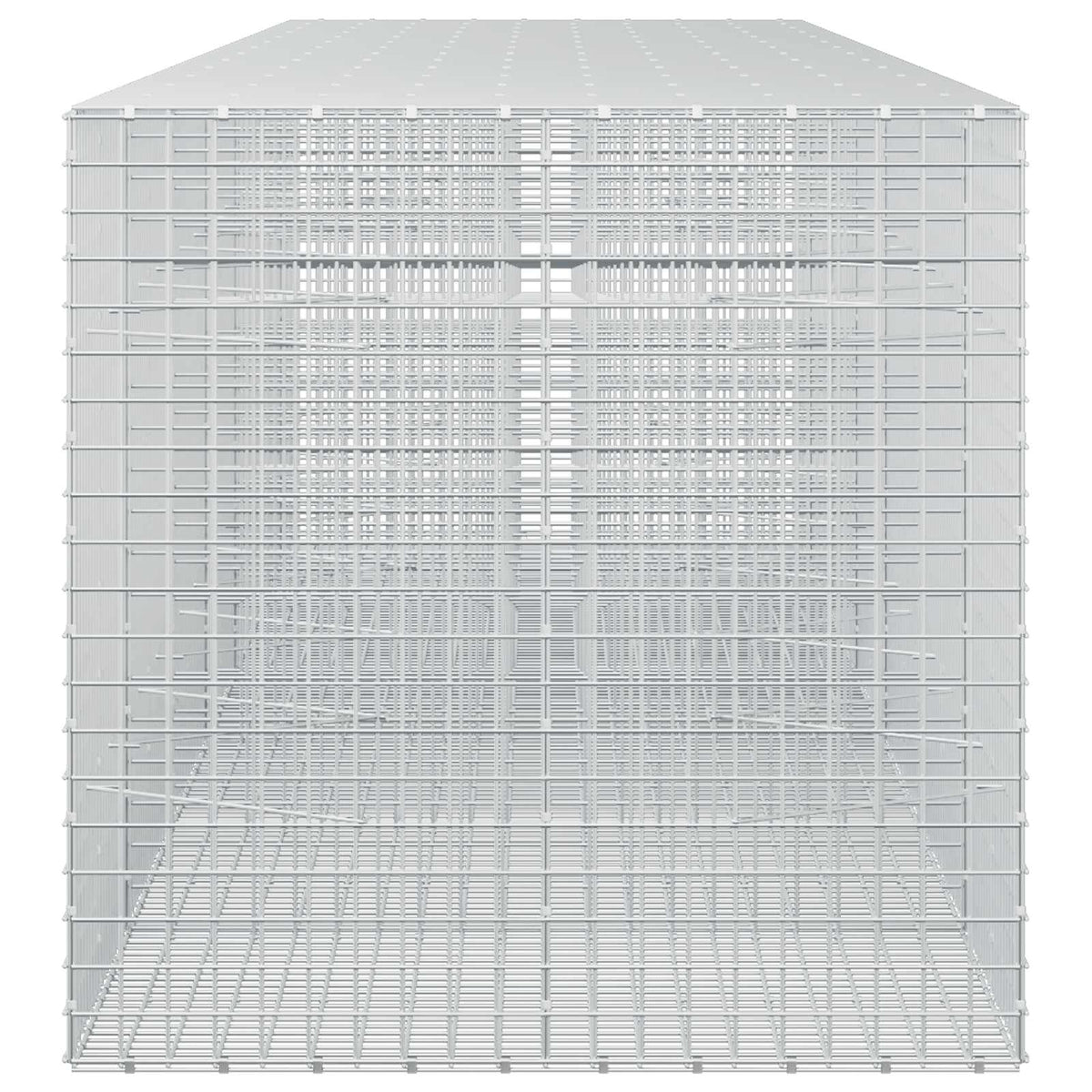 vidaXL Gabion with 5 mm Wire and 5x5 cm Mesh 650x100x100 cm 4