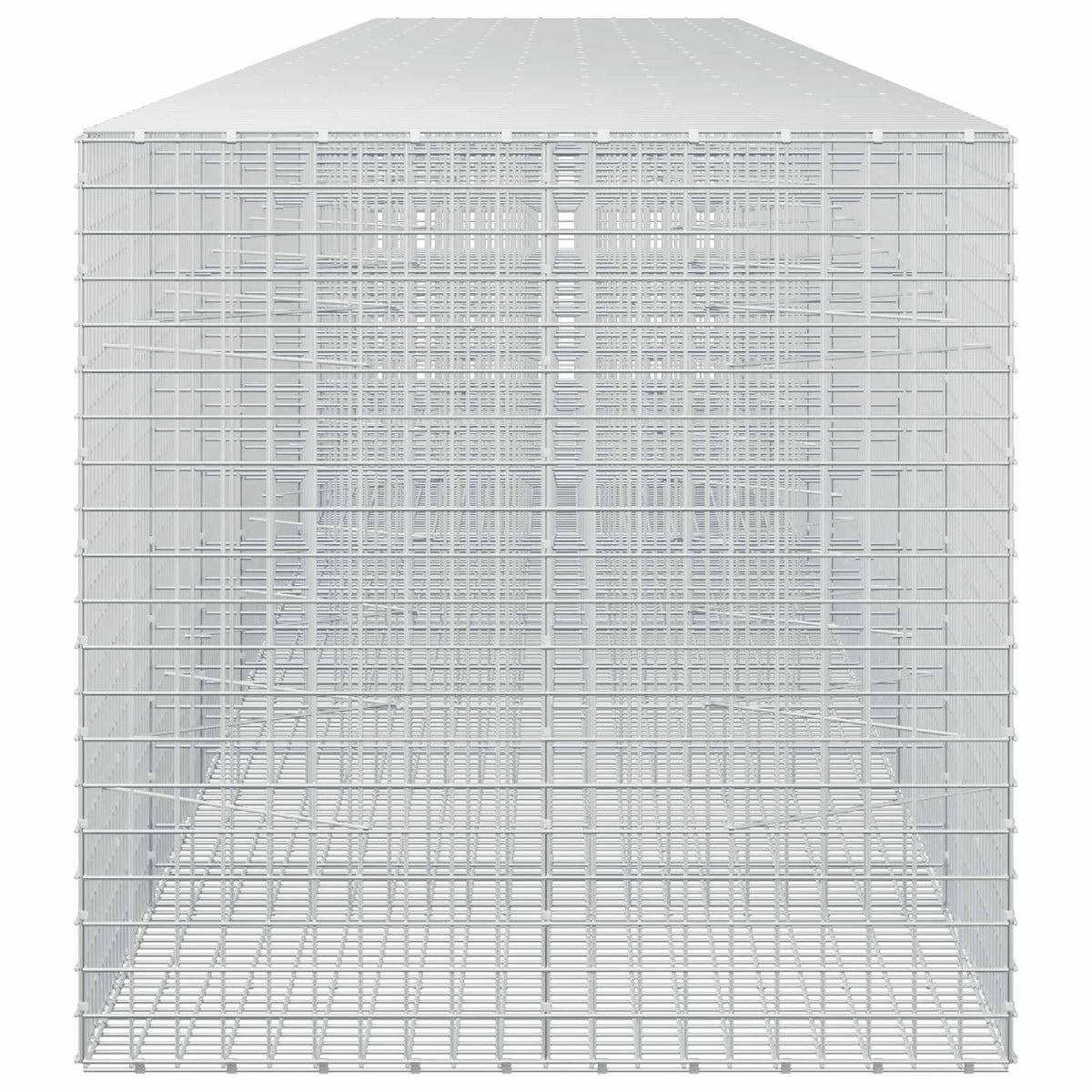 vidaXL Gabion with 5 mm Wire and 5x5 cm Mesh 950x100x100 cm 4