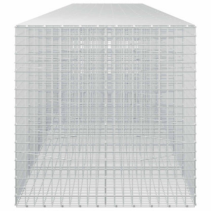 vidaXL Gabion with 5 mm Wire and 5x5 cm Mesh 950x100x100 cm 4