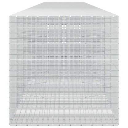 vidaXL Gabion with 5 mm Wire and 5x5 cm Mesh 1000x100x100 cm 4