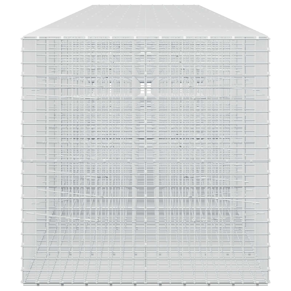 vidaXL Gabion with 5 mm Wire and 5x5 cm Mesh 1150x100x100 cm 4