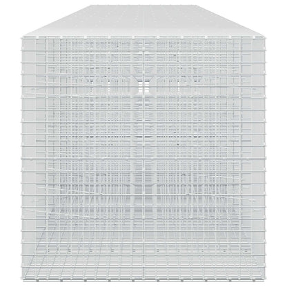 vidaXL Gabion with 5 mm Wire and 5x5 cm Mesh 1150x100x100 cm 4
