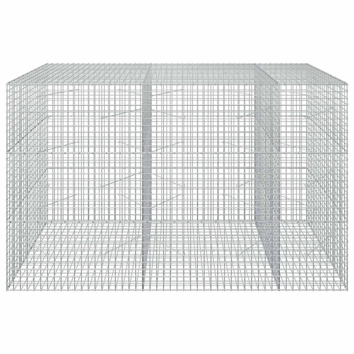 Gabion with 5 mm Wire and 5x5 cm Mesh 50x100x150 cm Height 150 cm Thickness 100 cm 50–1000 cm 250 cm
