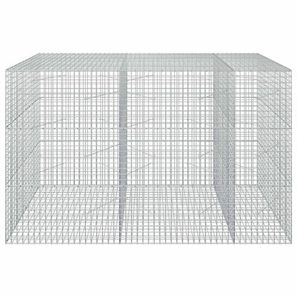 Gabion with 5 mm Wire and 5x5 cm Mesh 50x100x150 cm Height 150 cm Thickness 100 cm 50–1000 cm 250 cm