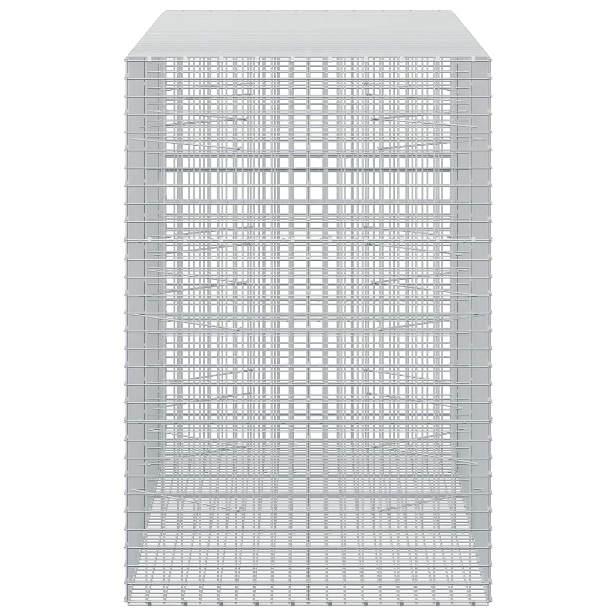 vidaXL Gabion with 5 mm Wire and 5x5 cm Mesh 250x100x150 cm 4