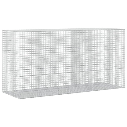 vidaXL Gabion with 5 mm Wire and 5x5 cm Mesh 300x100x150 cm 2