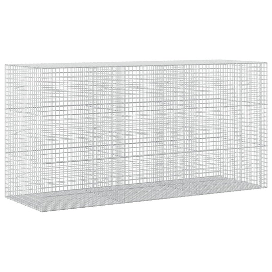 vidaXL Gabion with 5 mm Wire and 5x5 cm Mesh 300x100x150 cm 2