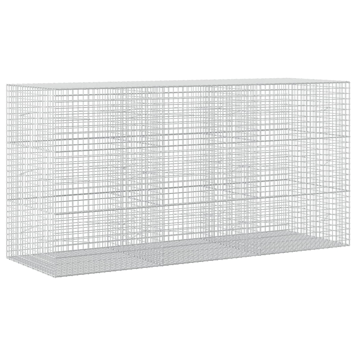 Gabion with 5 mm Wire and 5x5 cm Mesh 50x100x150 cm Height 150 cm Thickness 100 cm 50–1000 cm 300 cm