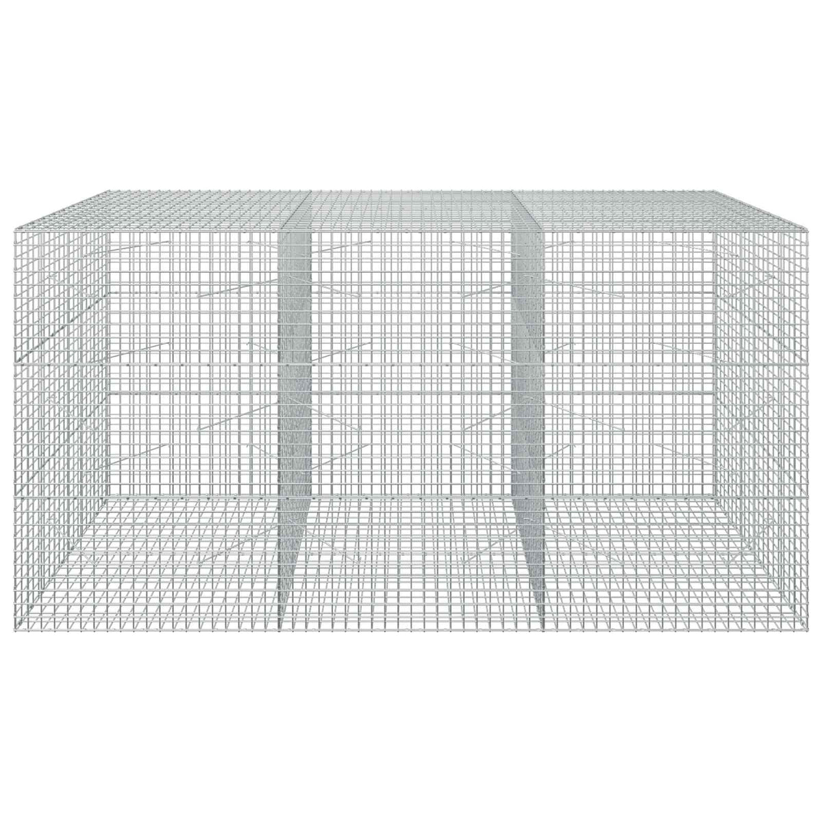 Gabion with 5 mm Wire and 5x5 cm Mesh 50x100x150 cm Height 150 cm Thickness 100 cm 50–1000 cm 300 cm