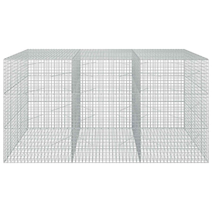 Gabion with 5 mm Wire and 5x5 cm Mesh 50x100x150 cm Height 150 cm Thickness 100 cm 50–1000 cm 300 cm