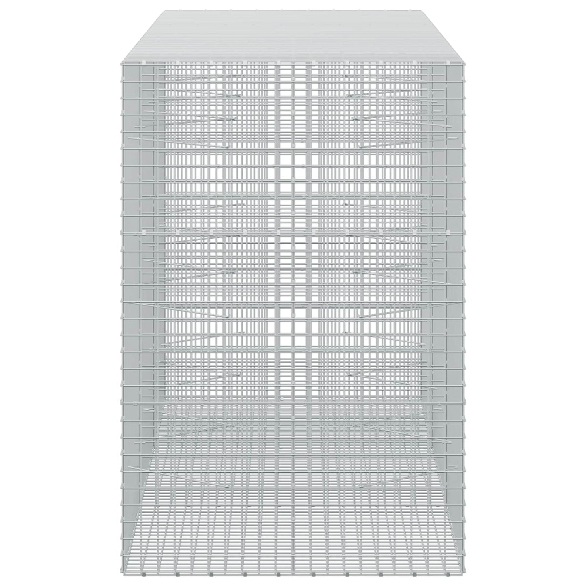 vidaXL Gabion with 5 mm Wire and 5x5 cm Mesh 300x100x150 cm 4