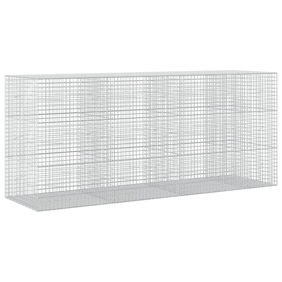 Gabion with 5 mm Wire and 5x5 cm Mesh 50x100x150 cm Height 150 cm Thickness 100 cm 50–1000 cm 350 cm