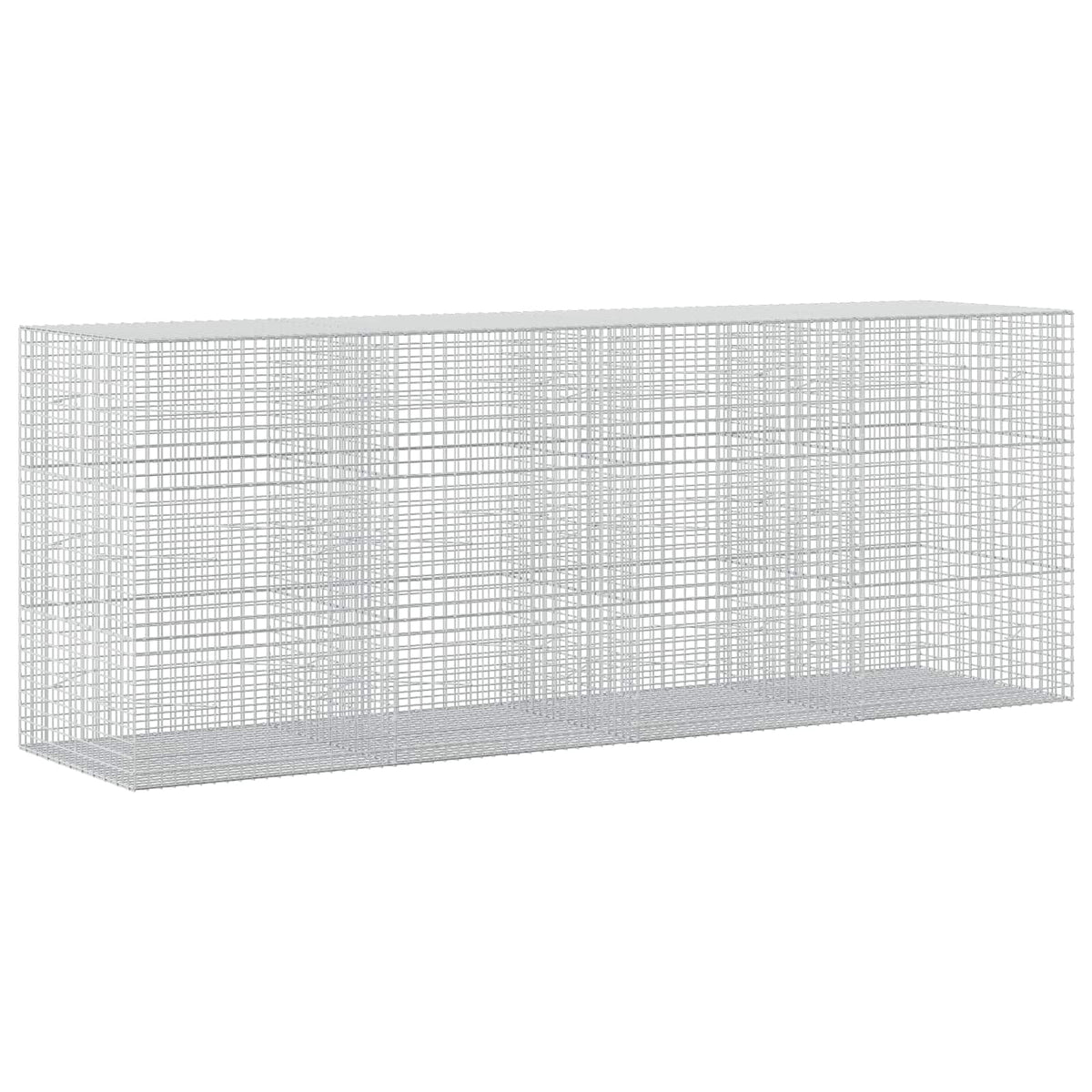 vidaXL Gabion with 5 mm Wire and 5x5 cm Mesh 400x100x150 cm 2