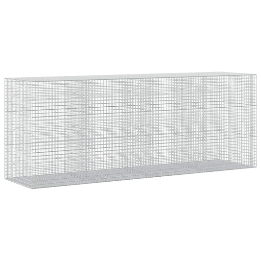 vidaXL Gabion with 5 mm Wire and 5x5 cm Mesh 400x100x150 cm 2