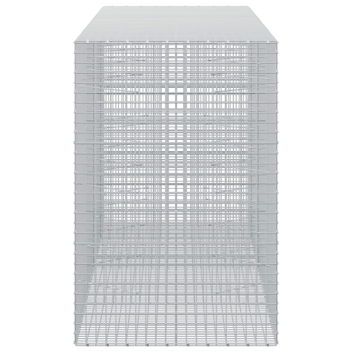 vidaXL Gabion with 5 mm Wire and 5x5 cm Mesh 400x100x150 cm 4