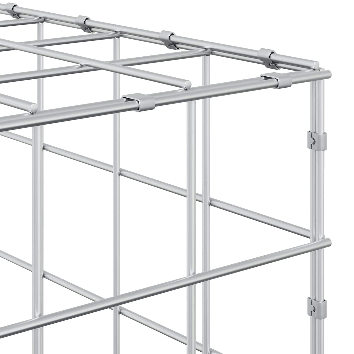 vidaXL Gabion with 5 mm Wire and 5x5 cm Mesh 450x100x150 cm 5