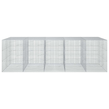 Gabion with 5 mm Wire and 5x5 cm Mesh 50x100x150 cm Height 150 cm Thickness 100 cm 50–1000 cm 500 cm