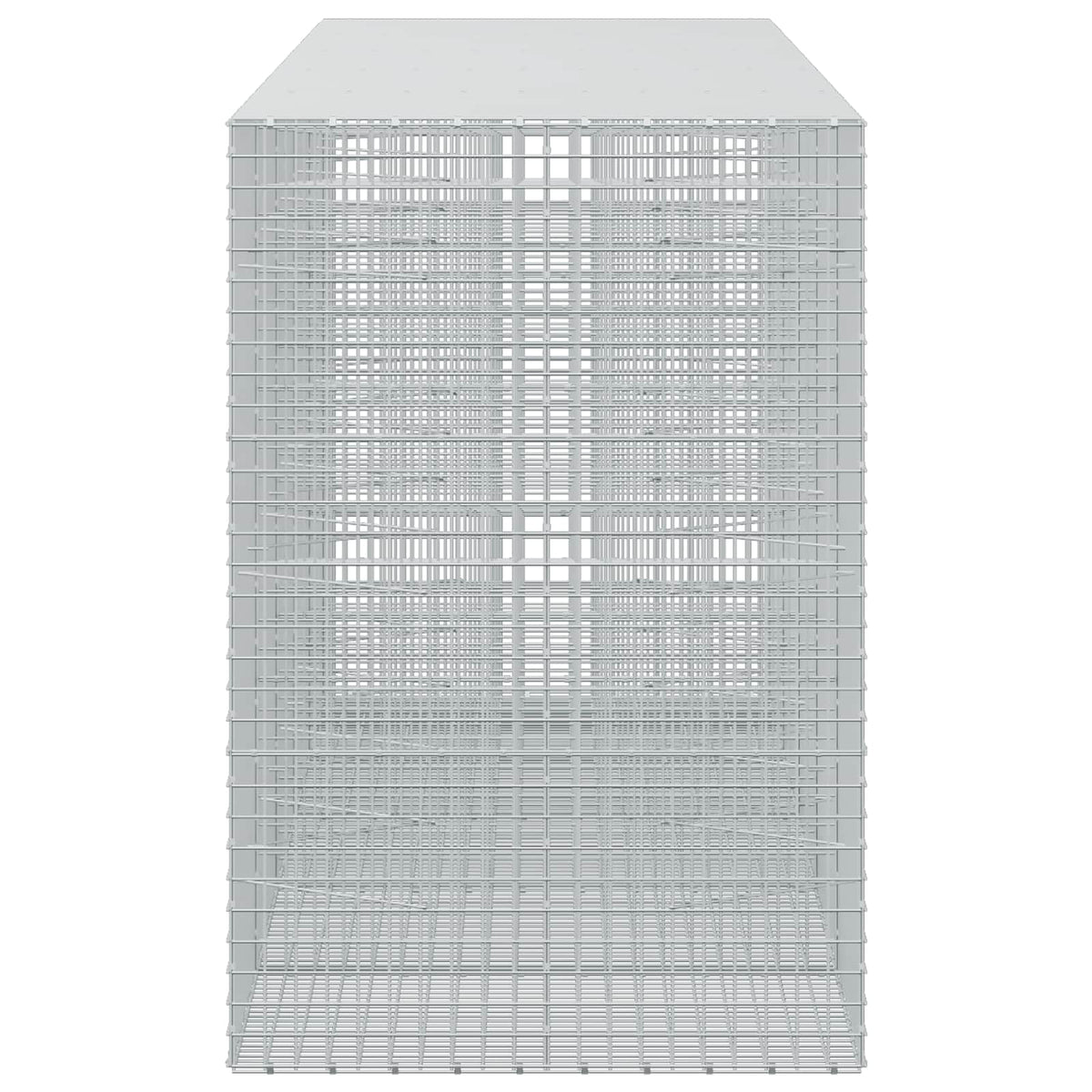 vidaXL Gabion with 5 mm Wire and 5x5 cm Mesh 500x100x150 cm 4