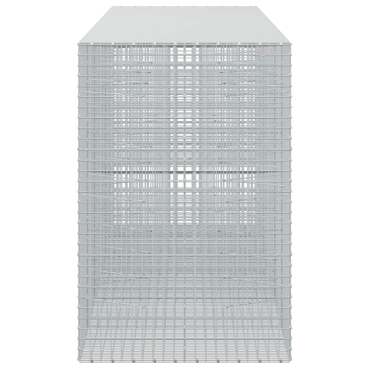 vidaXL Gabion with 5 mm Wire and 5x5 cm Mesh 550x100x150 cm 4