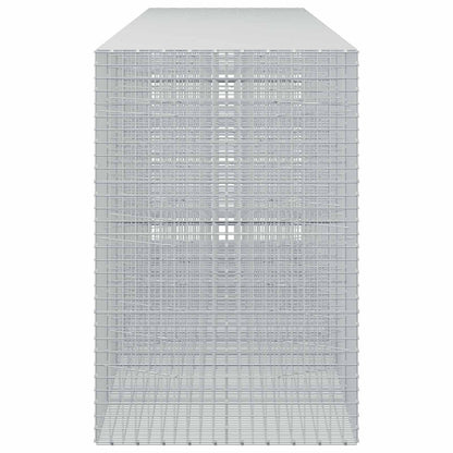 vidaXL Gabion with 5 mm Wire and 5x5 cm Mesh 750x100x150 cm 4