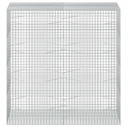vidaXL Gabion with 5 mm Wire and 5x5 cm Mesh 200x100x200 cm 3