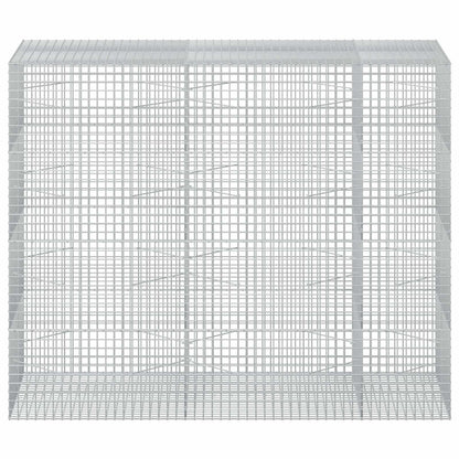 vidaXL Gabion with 5 mm Wire and 5x5 cm Mesh 250x100x200 cm 3