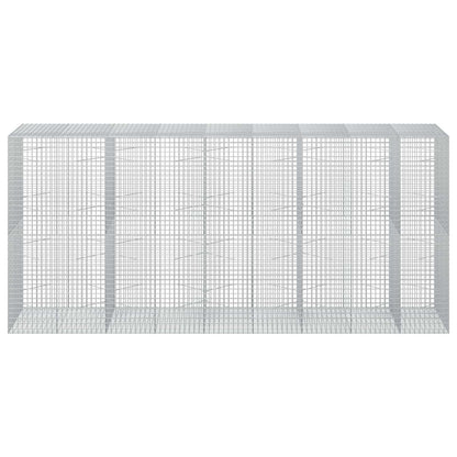 vidaXL Gabion with 5 mm Wire and 5x5 cm Mesh 450x100x200 cm 3