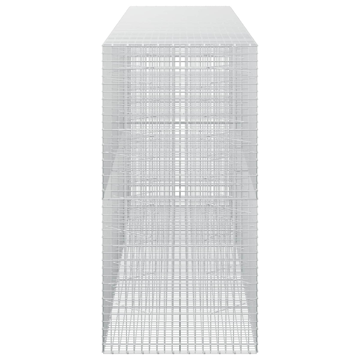 vidaXL Gabion with 5 mm Wire and 5x5 cm Mesh 450x100x200 cm 4