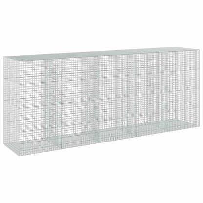 vidaXL Gabion with 5 mm Wire and 5x5 cm Mesh 500x100x200 cm 2