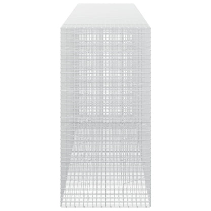 vidaXL Gabion with 5 mm Wire and 5x5 cm Mesh 500x100x200 cm 4