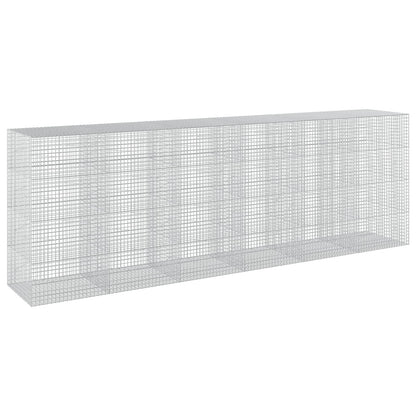vidaXL Gabion with 5 mm Wire and 5x5 cm Mesh 600x100x200 cm 2
