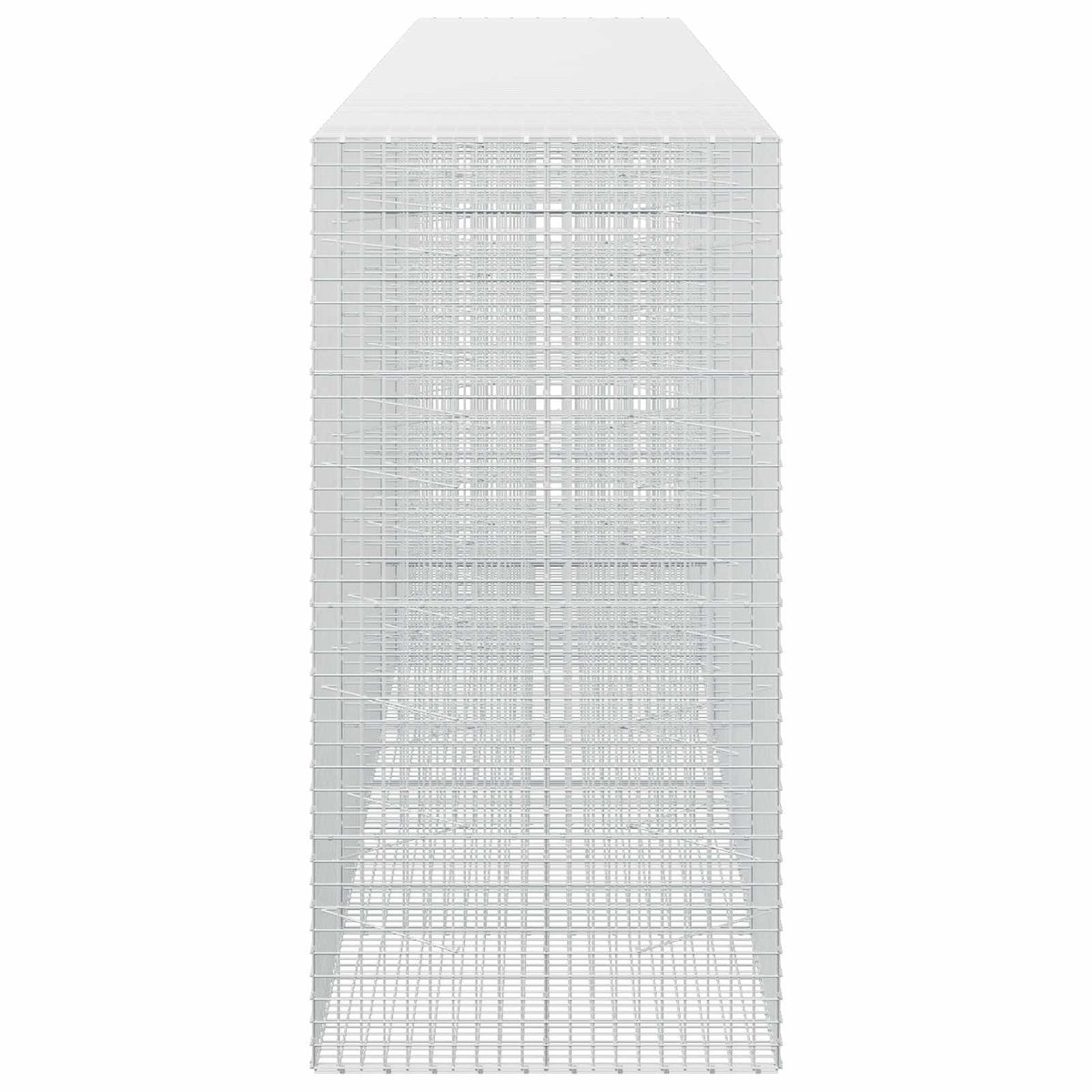 vidaXL Gabion with 5 mm Wire and 5x5 cm Mesh 600x100x200 cm 4