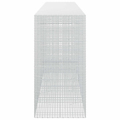 vidaXL Gabion with 5 mm Wire and 5x5 cm Mesh 600x100x200 cm 4