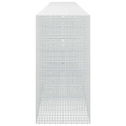 vidaXL Gabion with 5 mm Wire and 5x5 cm Mesh 1100x100x200 cm 4