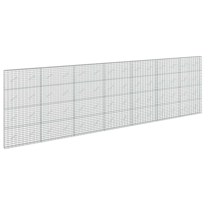 vidaXL Gabion with 5 mm Wire and 5x10 cm Mesh 700x10x200 cm 2