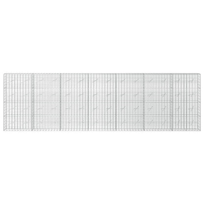 vidaXL Gabion with 5 mm Wire and 5x10 cm Mesh 700x10x200 cm 3