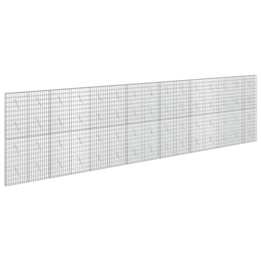 vidaXL Gabion with 5 mm Wire and 5x10 cm Mesh 750x10x200 cm 2