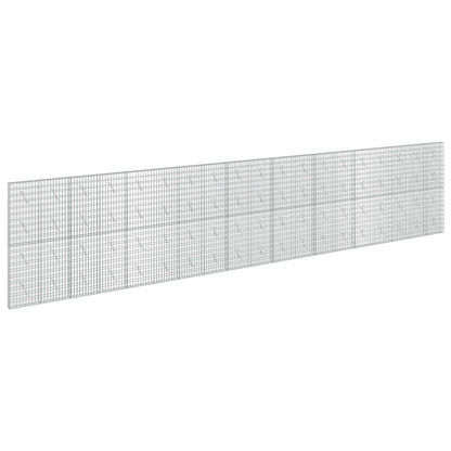 vidaXL Gabion with 5 mm Wire and 5x10 cm Mesh 950x10x200 cm 2