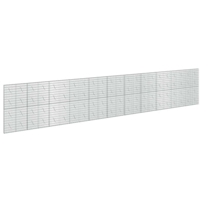 vidaXL Gabion with 5 mm Wire and 5x10 cm Mesh 1100x10x200 cm 2
