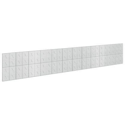 vidaXL Gabion with 5 mm Wire and 5x10 cm Mesh 1200x10x200 cm 2