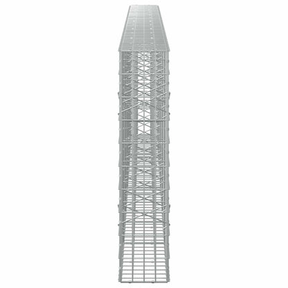 vidaXL Gabion with 5 mm Wire and 5x10 cm Mesh 600x20x100 cm 4