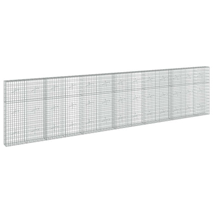 vidaXL Gabion with 5 mm Wire and 5x10 cm Mesh 650x20x150 cm 2