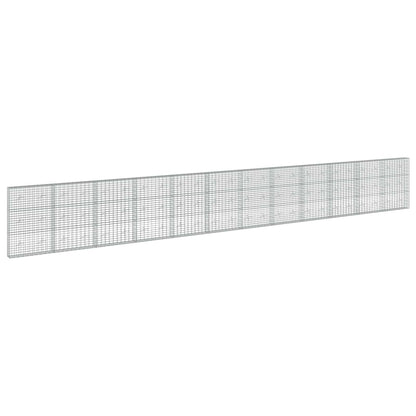 vidaXL Gabion with 5 mm Wire and 5x10 cm Mesh 1200x20x150 cm 2