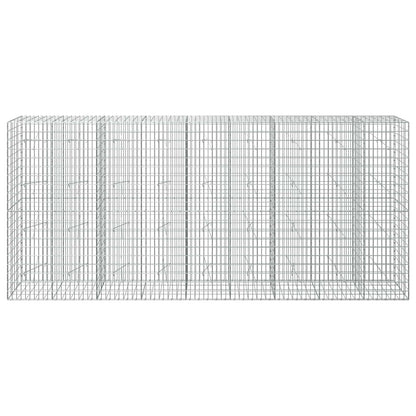 Gabion with 5 mm Wire and 5x10 cm Mesh 50x20x200 cm Height 200 cm Thickness 20 cm 50–1000 cm 450 cm