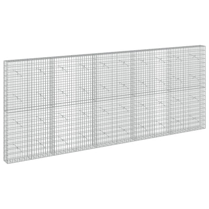 Gabion with 5 mm Wire and 5x10 cm Mesh 50x20x200 cm Height 200 cm Thickness 20 cm 50–1000 cm 500 cm