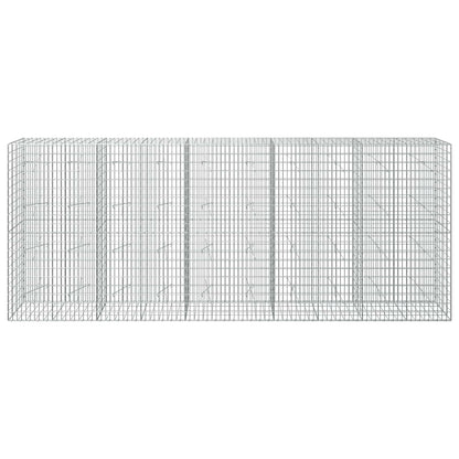 Gabion with 5 mm Wire and 5x10 cm Mesh 50x20x200 cm Height 200 cm Thickness 20 cm 50–1000 cm 500 cm